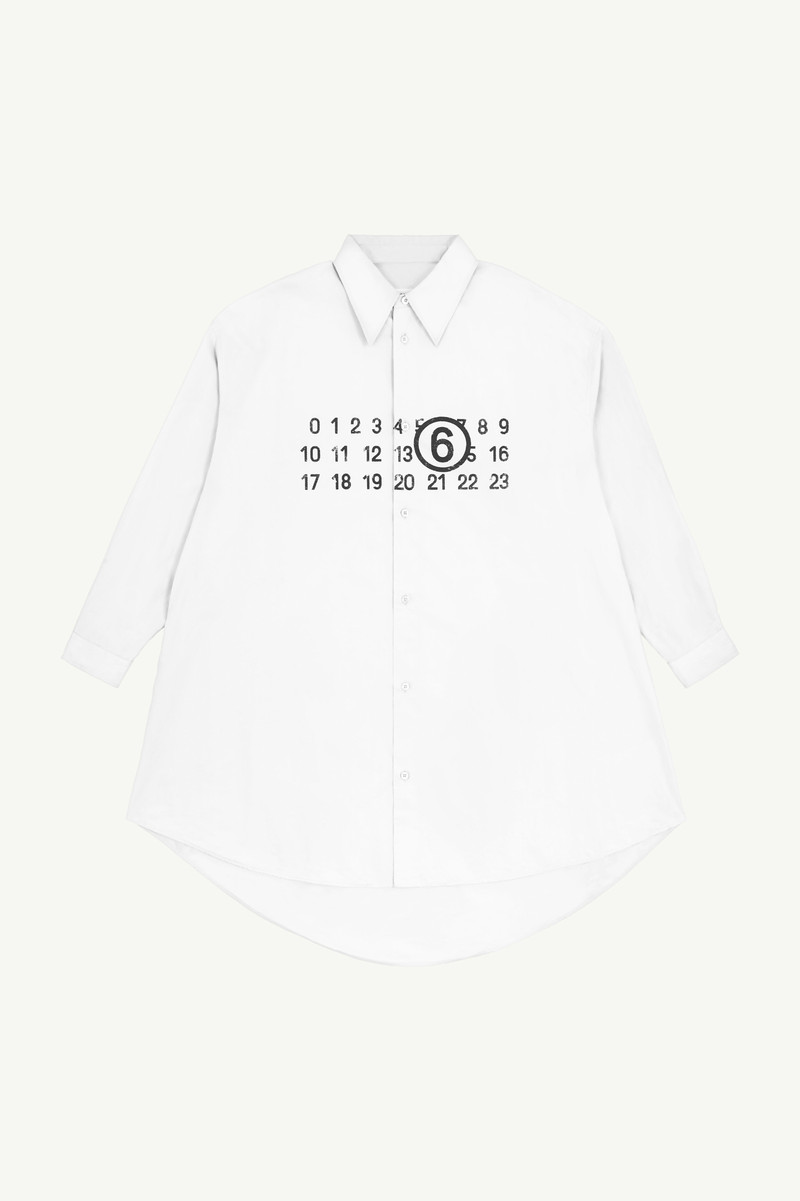 Numeric 서명 셔츠 드레스 1