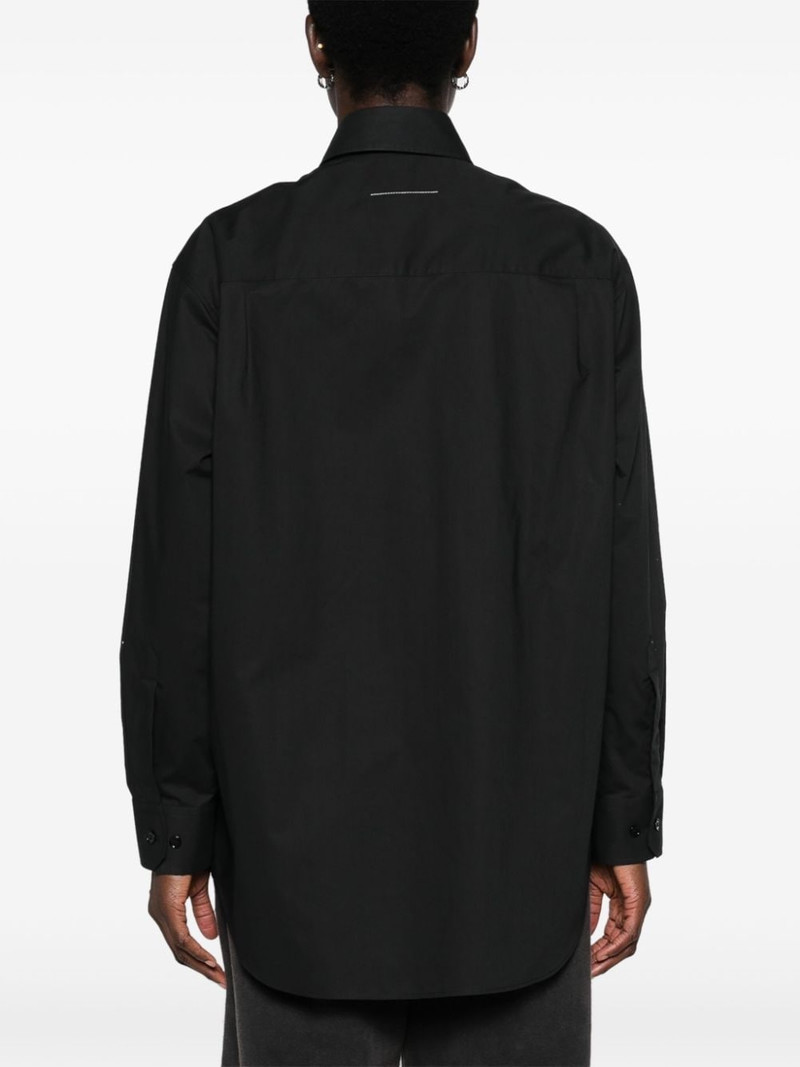 panelled cotton shirt 4