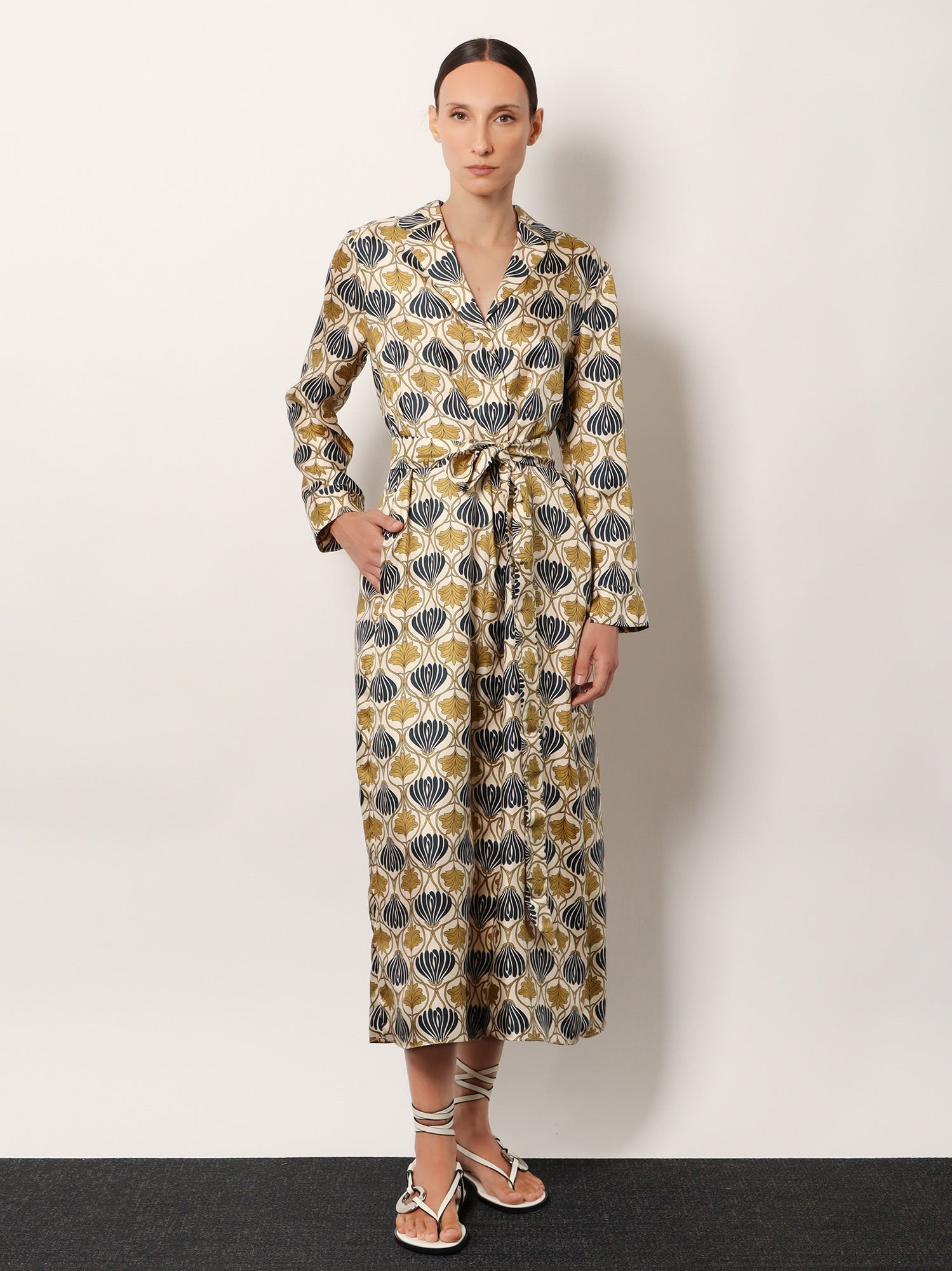 Albert Multicolor Silk Dress - 2