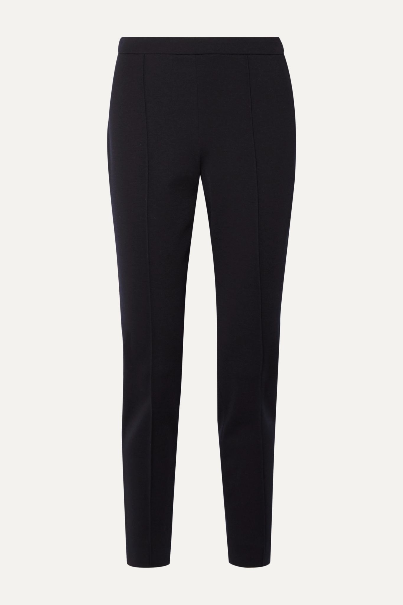 Wool-blend straight-leg pants - 2