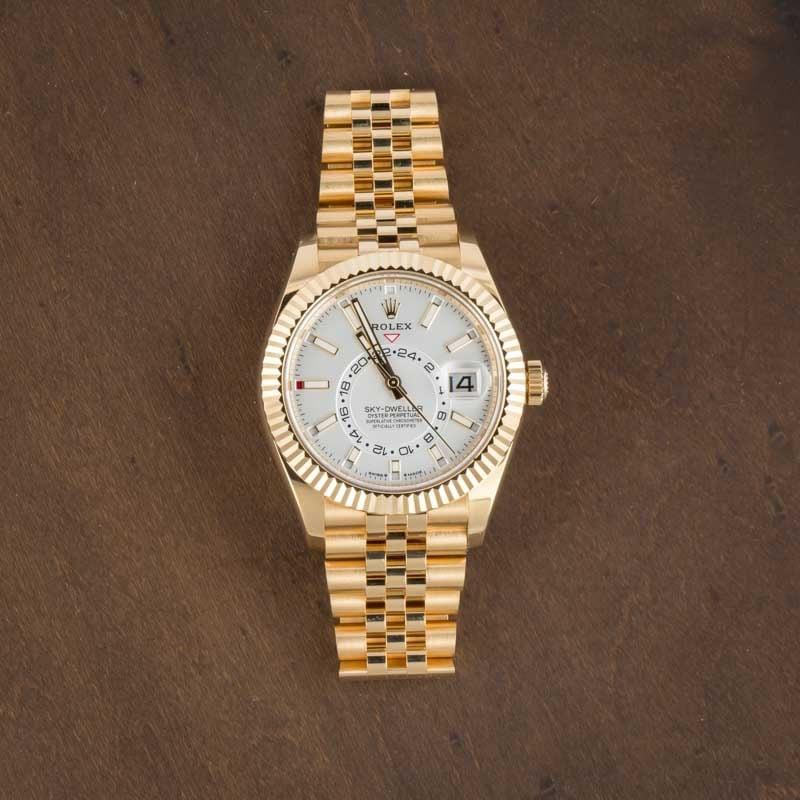 Rolex Sky-Dweller Ref 336938 White Dial - 5
