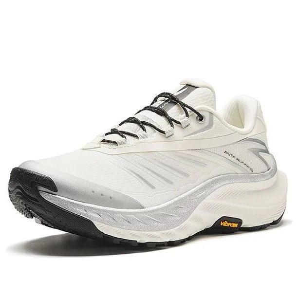 (WMNS) ANTA Running Shoes 'White Silver Black' 922345588-1 - 1