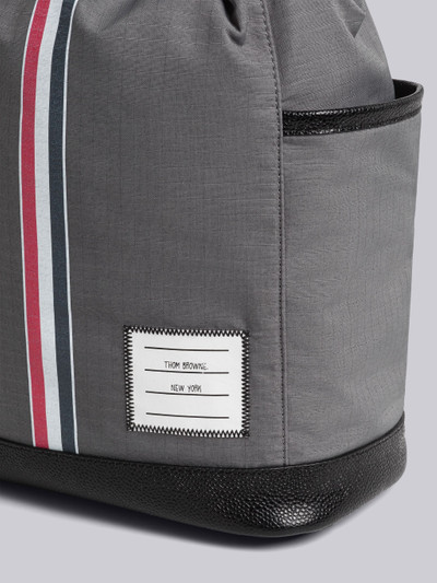 Thom Browne Ripstop Stripe Mini Tote Backpack outlook