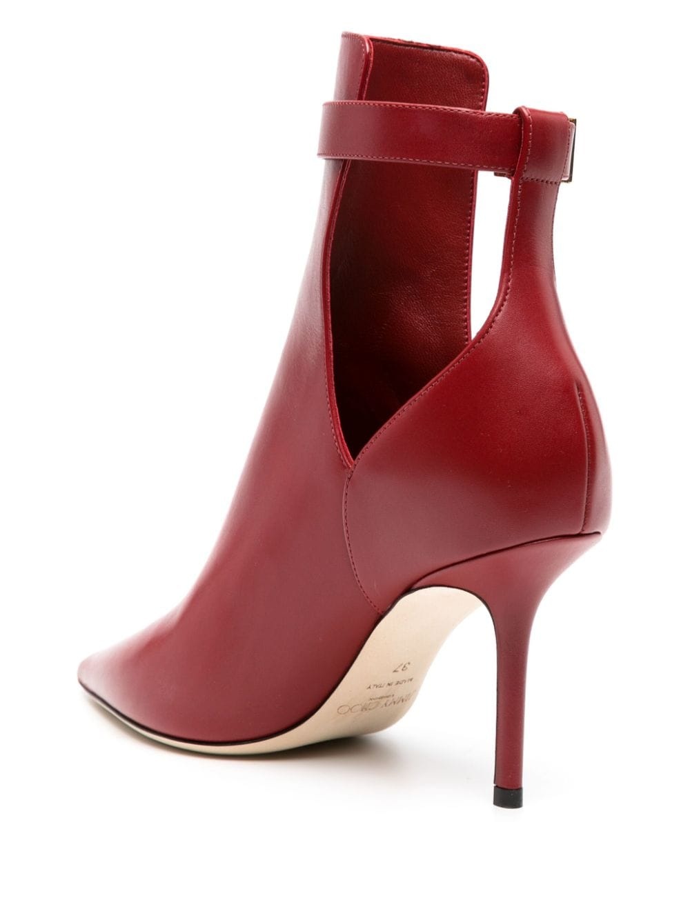 Nell 85mm leather ankle boots - 3