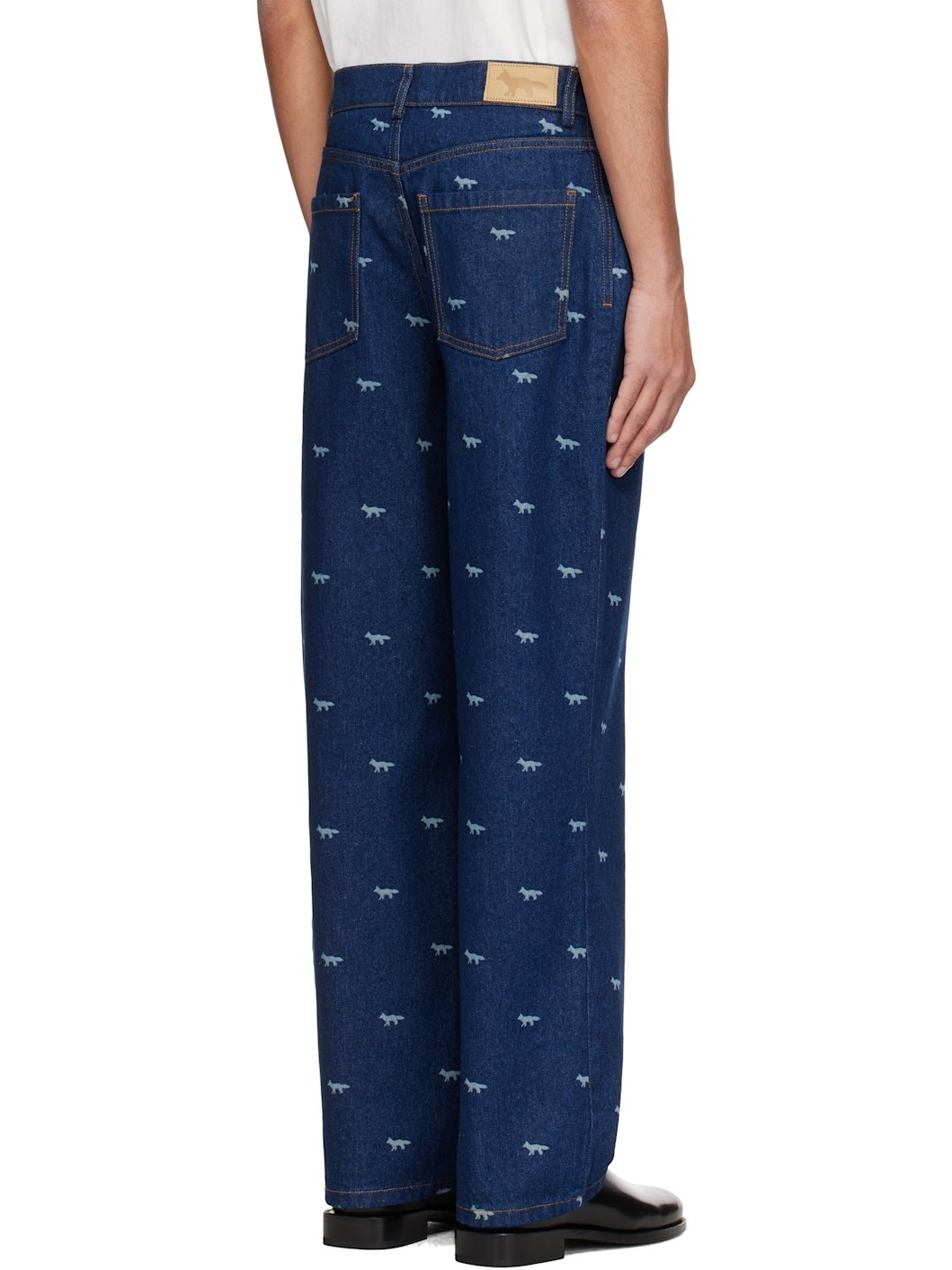 Navy Relaxed Jeans - 3