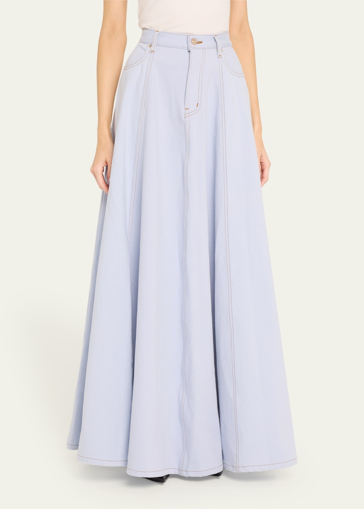 CH x FRAME The Denim Ball Skirt - 4