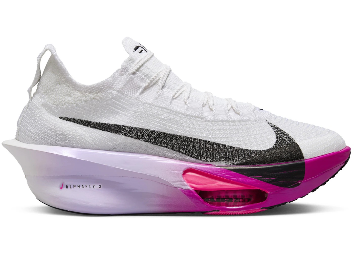 Nike Air Zoom Alphafly Next% 3 FP White Purple Agate (Women's) - 1