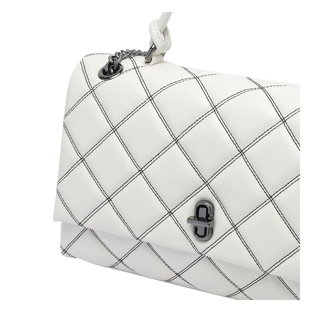 Marc Jacobs Women The Bi-Color Quilted Dual Convertible Shoulder Bag - 4