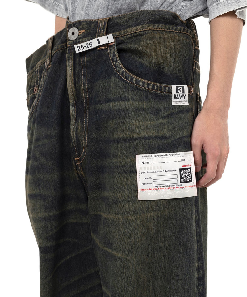 Huge Layered Denim Pants 16