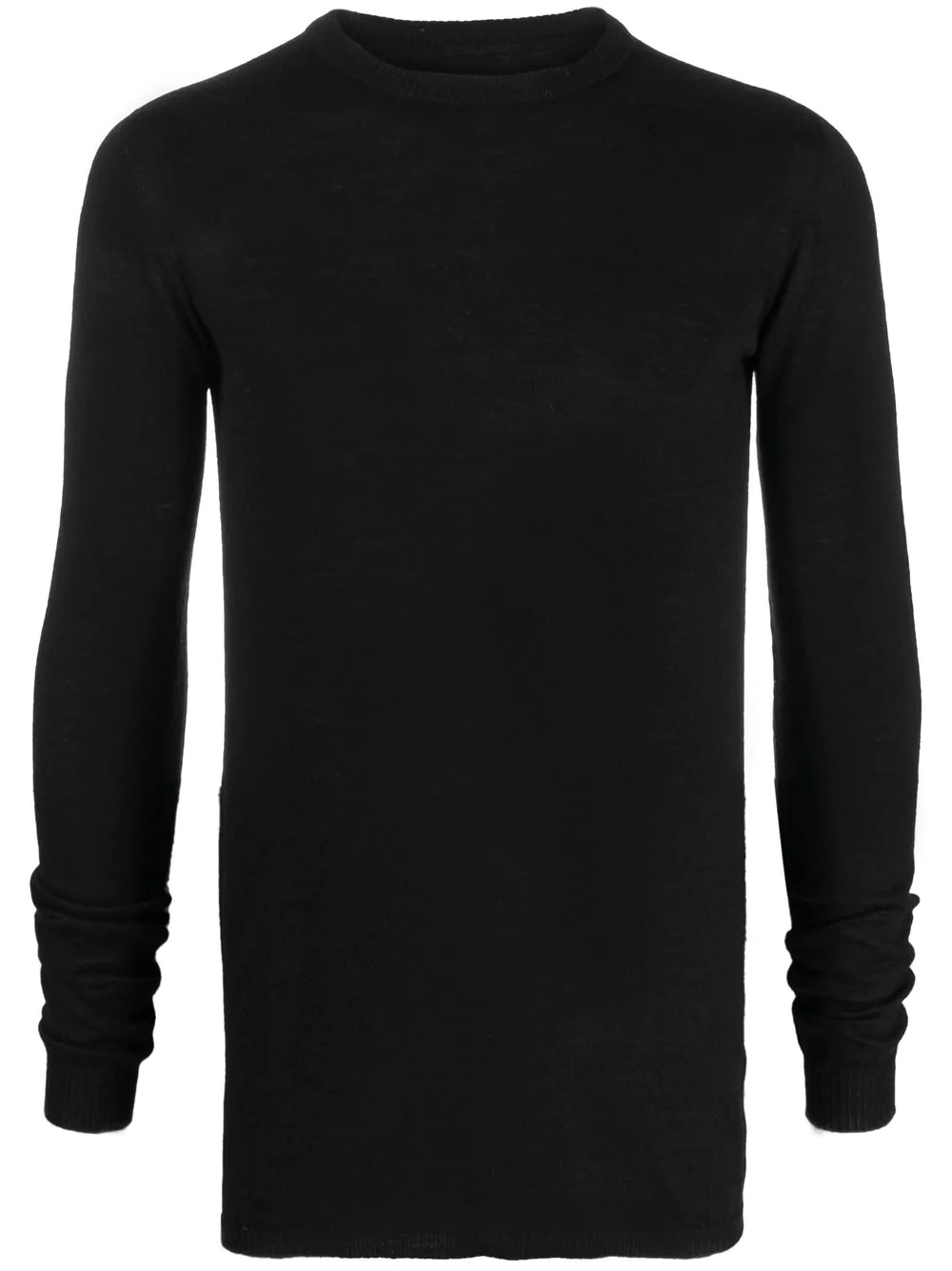 crew-neck wool jumper - 1