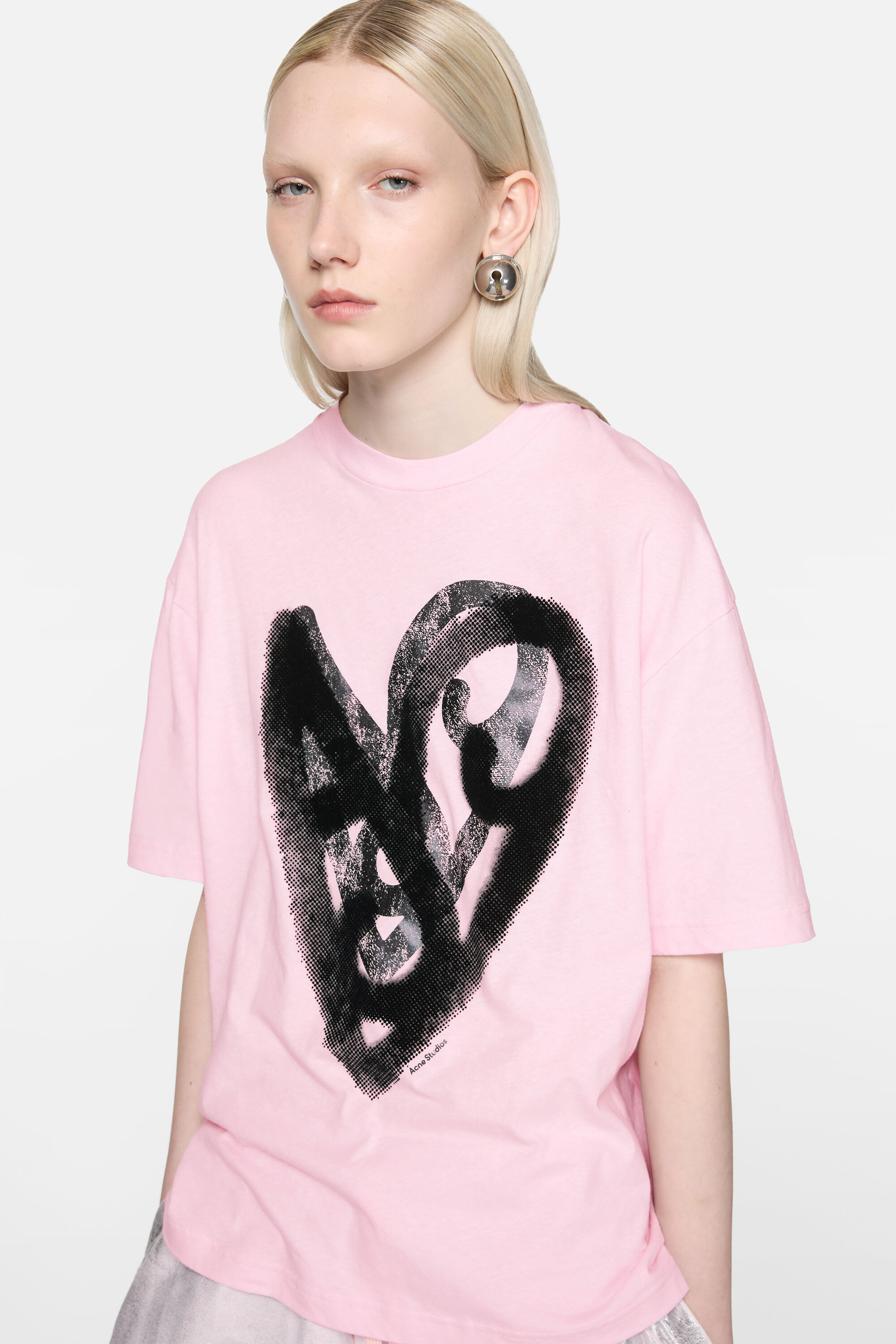Logo t-shirt - Blossom pink - 4