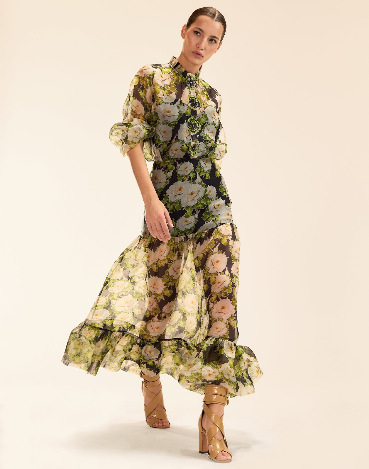 Cornelia Silk Skirt - 3