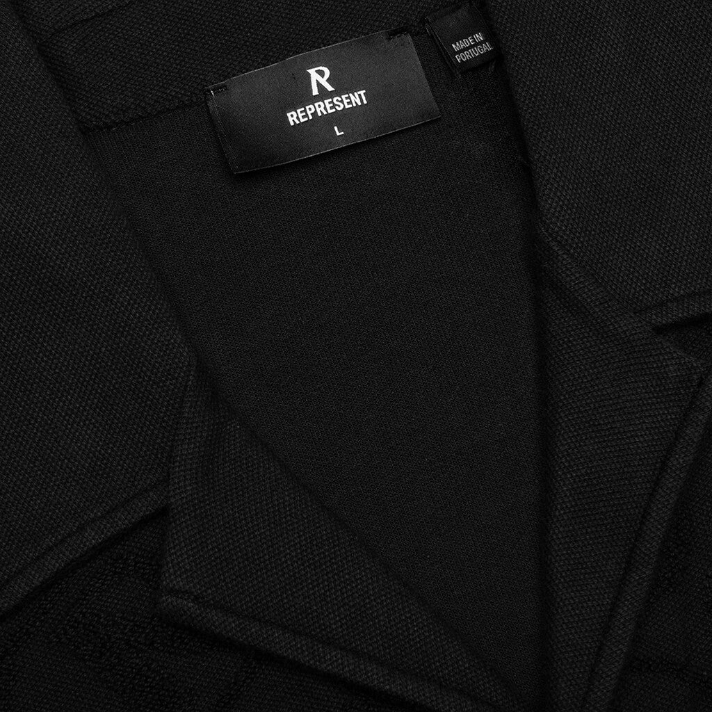 AOP TOWEL SHIRT - BLACK - 3