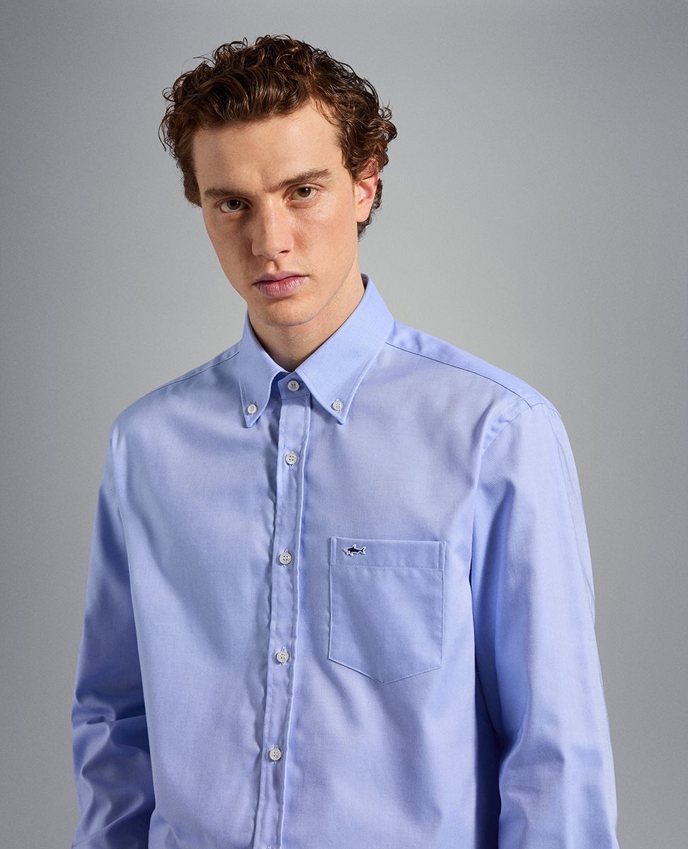 Oxford cotton shirt - 5