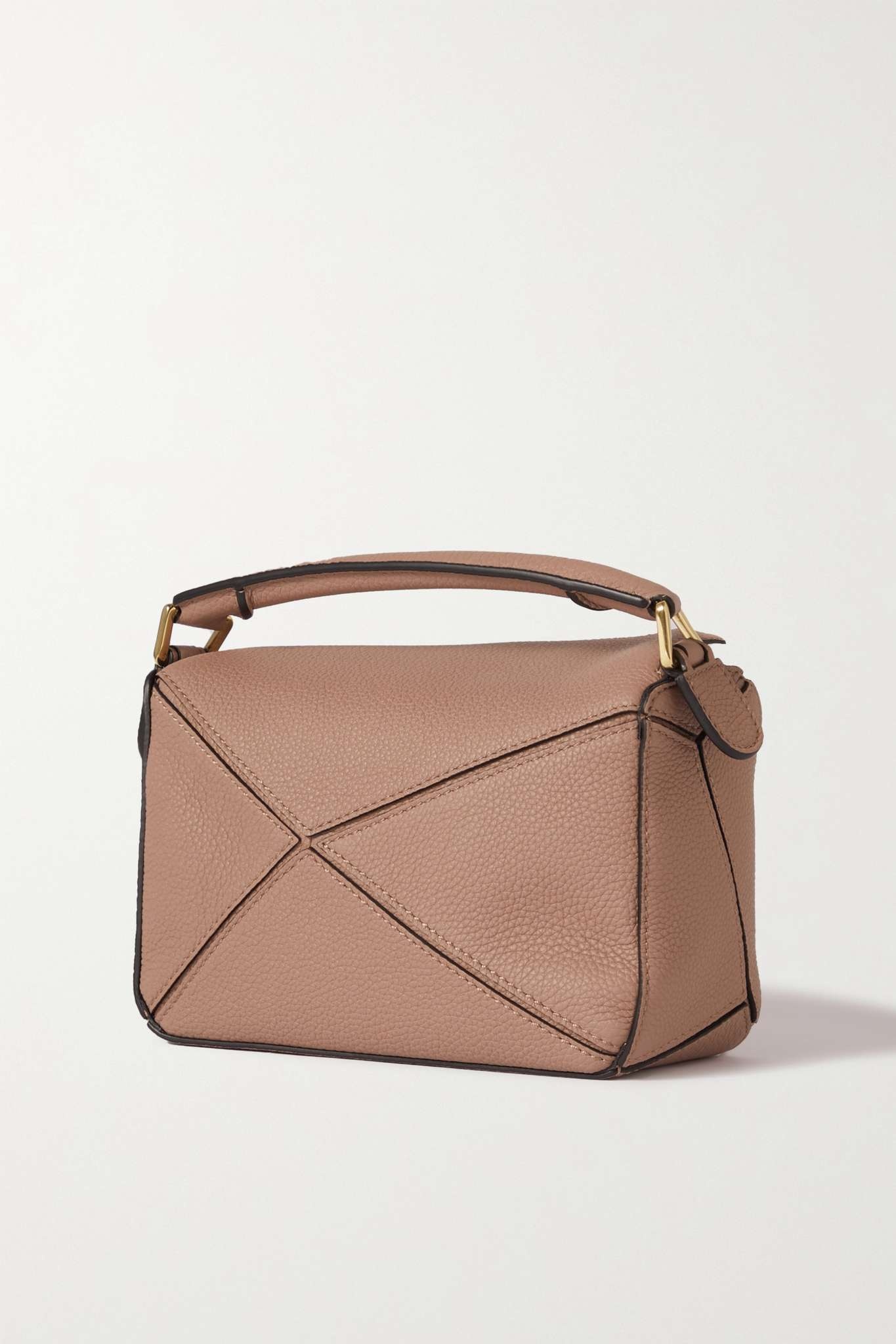 Puzzle mini textured-leather shoulder bag - 3