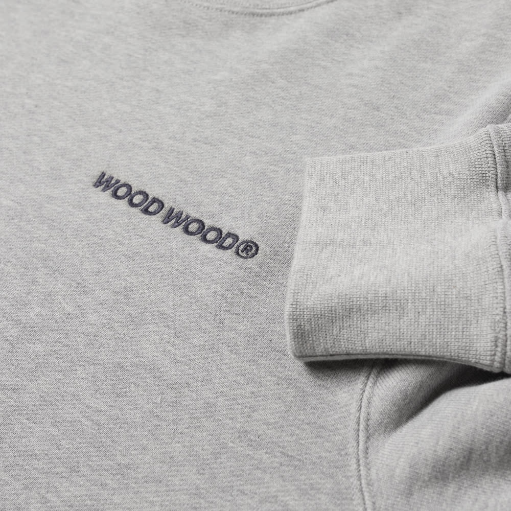 Wood Wood Hugh Logo Crew Sweat - 2