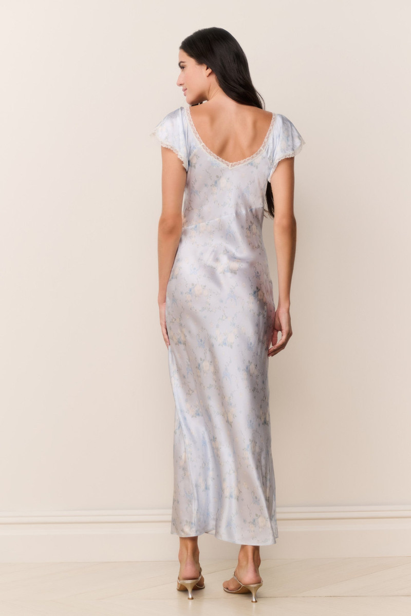 Eline Silk Floral Maxi Dress 7