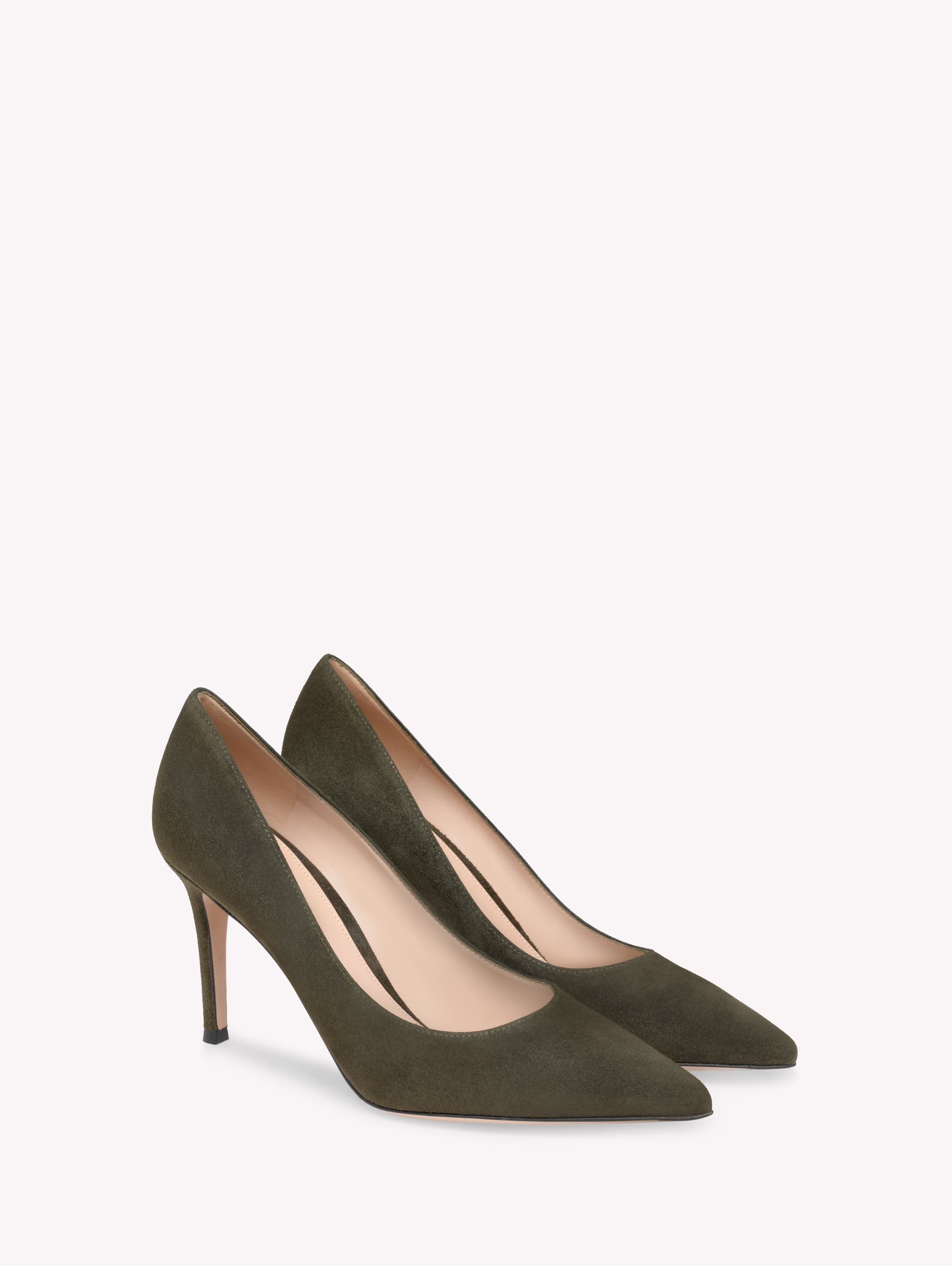 Gianvito Rossi Gianvito 85 Pumps in Green Suede at Nordstrom - 2