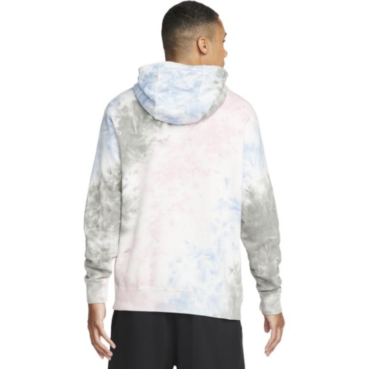 Men's Nike Pocket Tie Dye Alphabet Printing Pink Blue DV3791-663 - 3