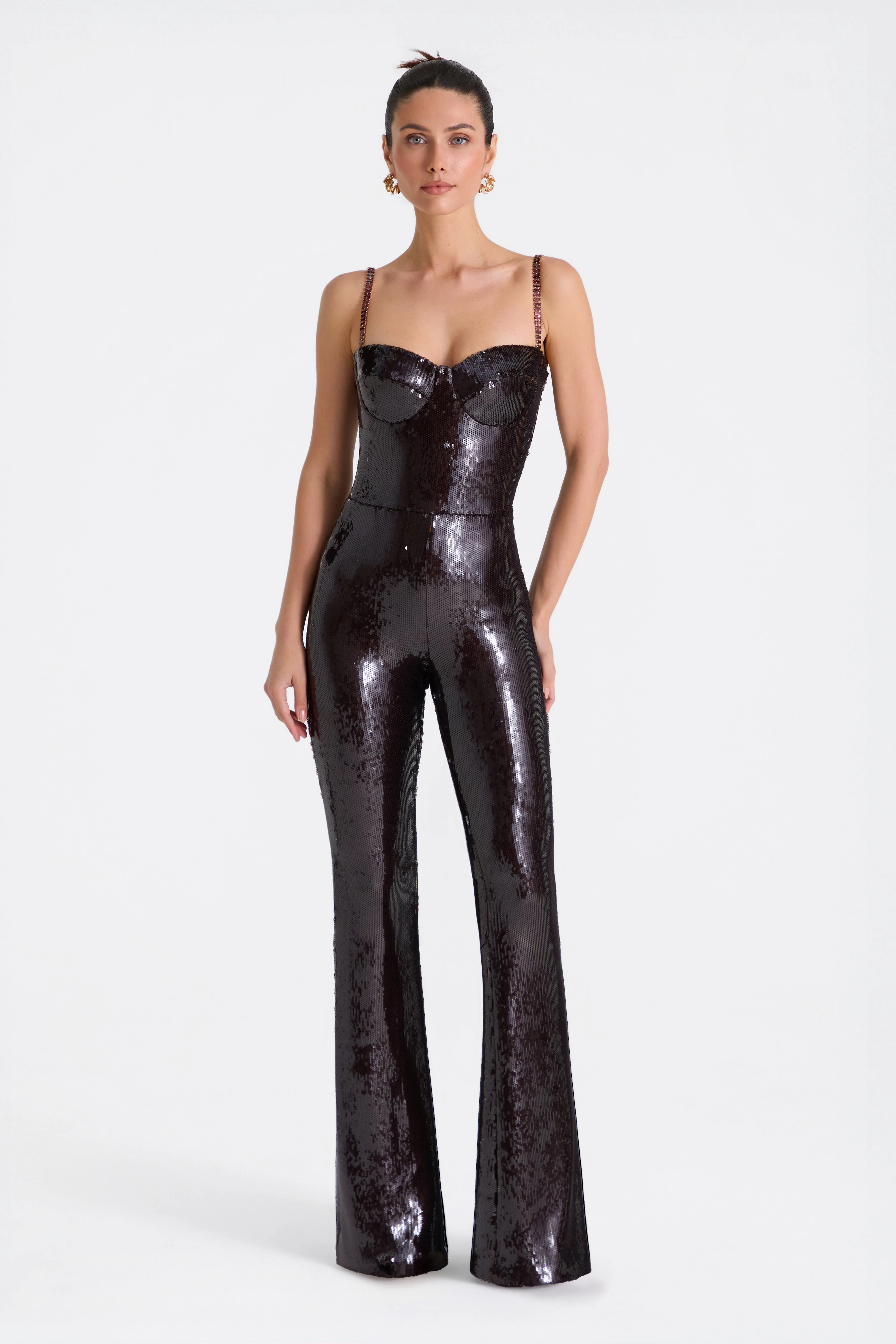 Lucinda Brown Jumpsuit - 1