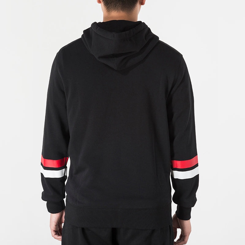 Converse Collegiate Text Pullover Hoodie 'Black' 10017352-A01 - 4