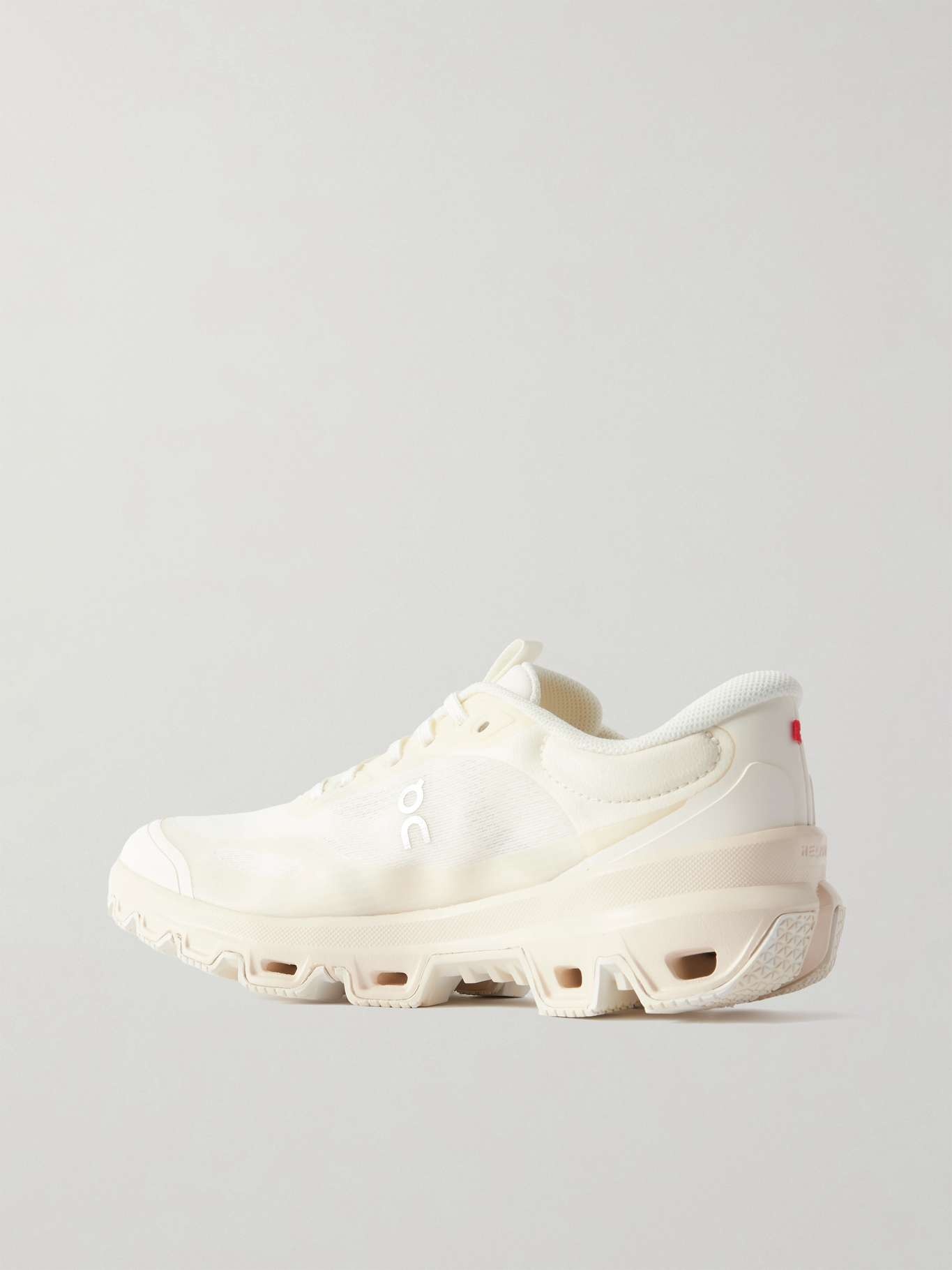 + ON CLOUDVENTURE 2.0 rubber-trimmed paneled recycled-mesh sneakers Ivory - 3