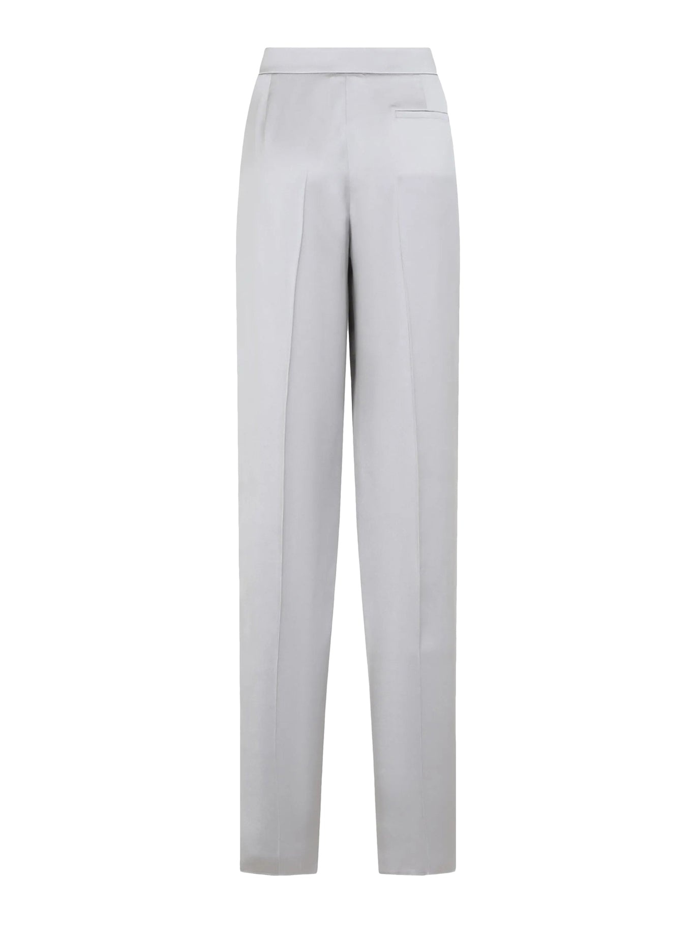 TAILORED PURE SILK TROUSERS - 2