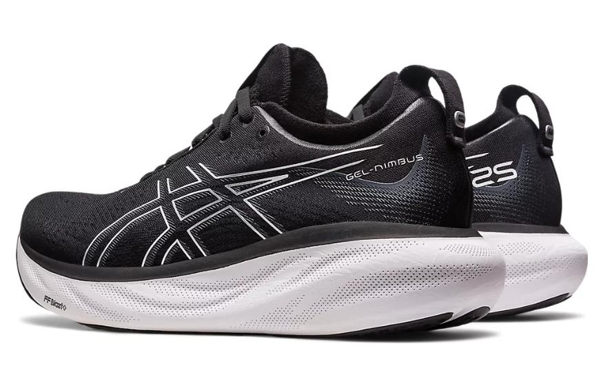 (WMNS) ASICS Gel Nimbus 25 'Black Pure Silver' 1012B356-001 - 4