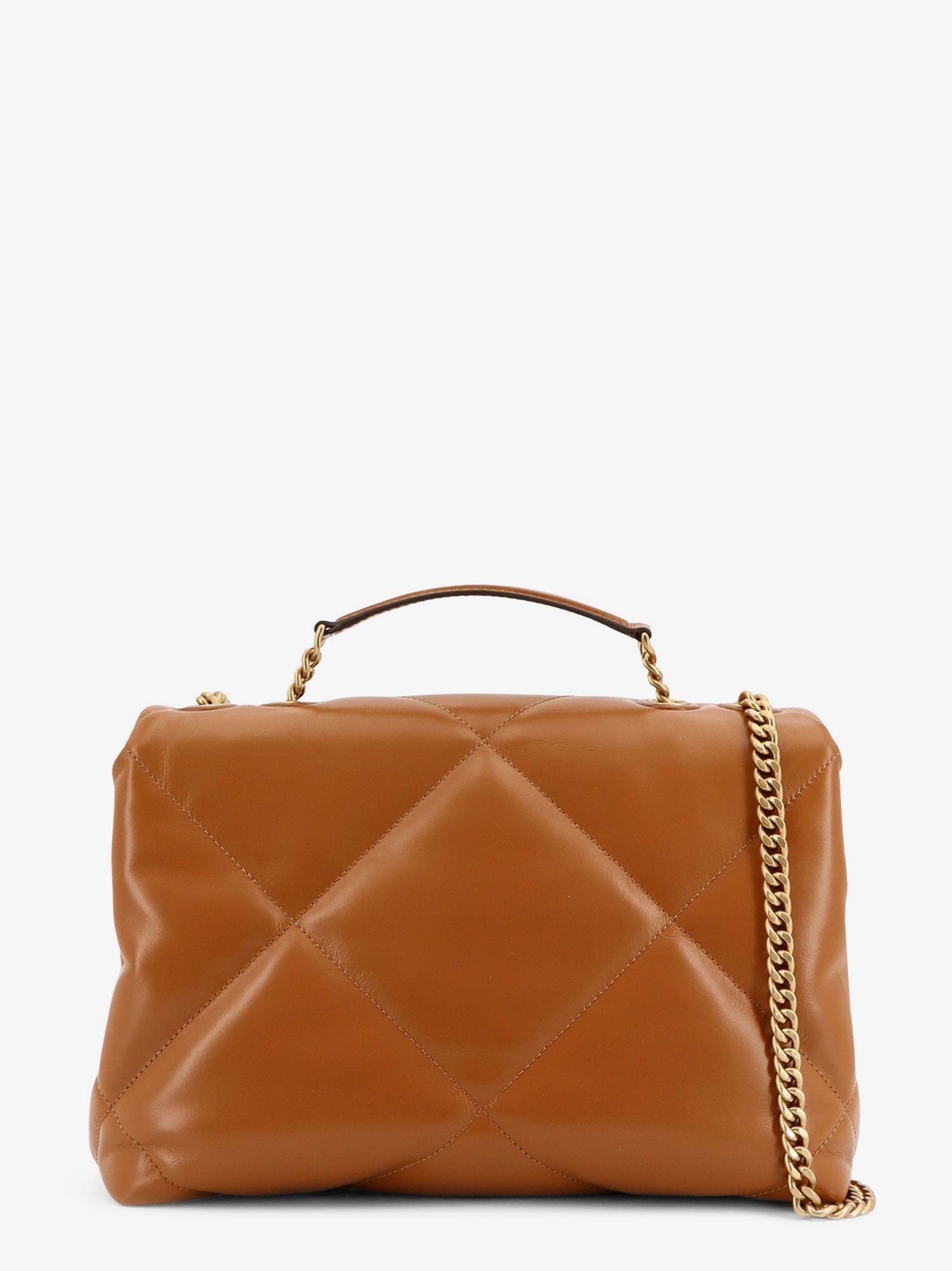 TORY BURCH - Tory Burch Kira Metelassé Leather Shoulder Bag - 2