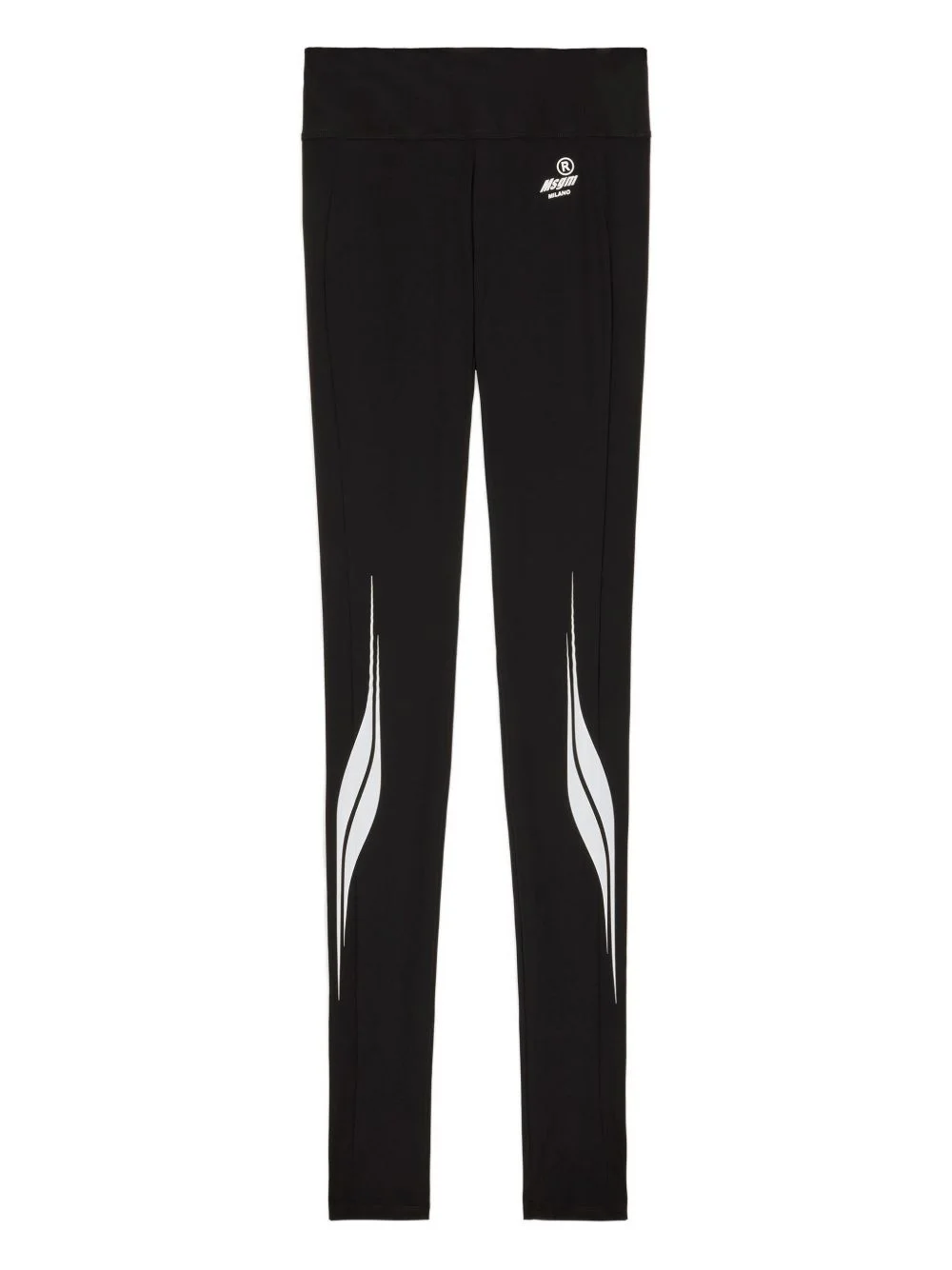 logo graphic leggings - 1