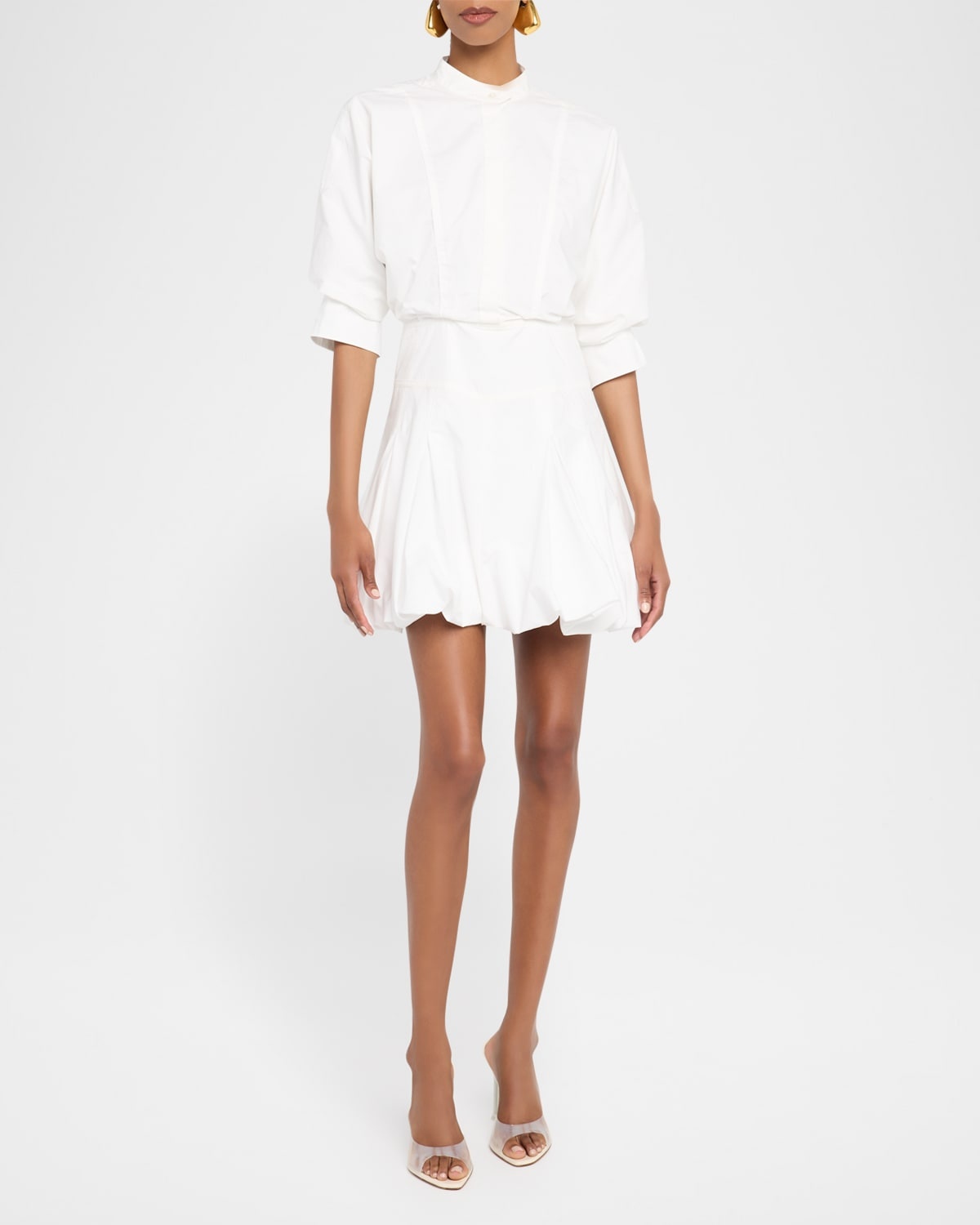 Effie Bubble Mini Dress - 4