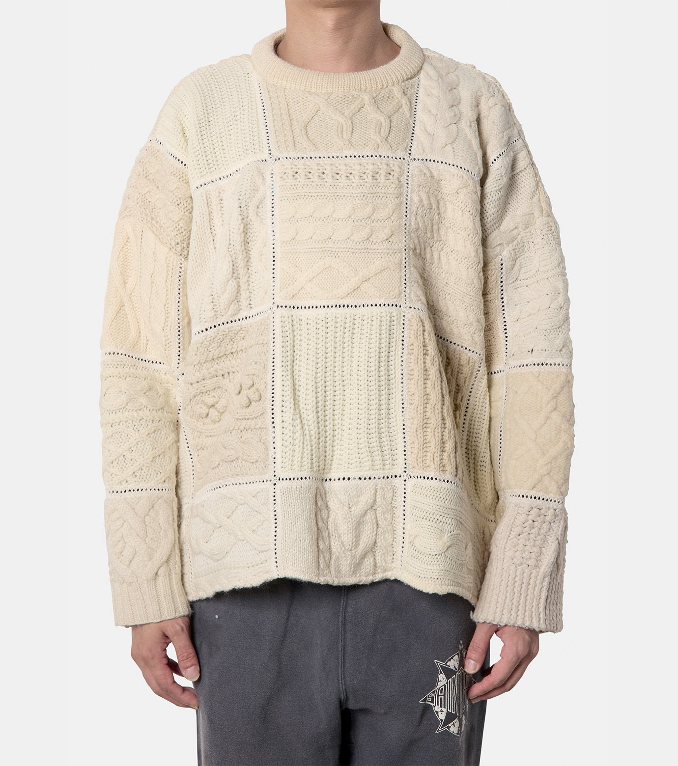 CREW NECK KNIT - 2