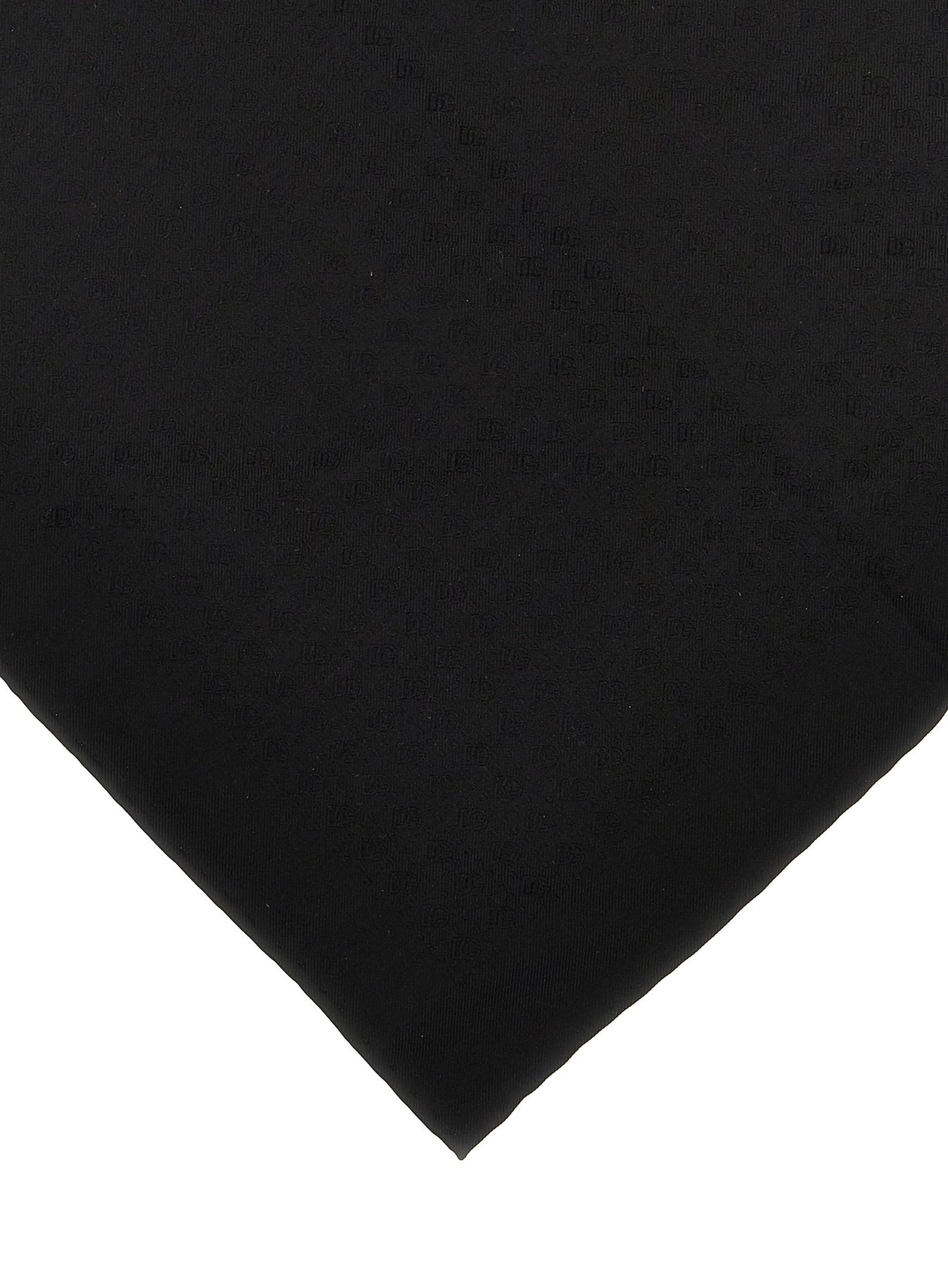 Logo Pocket Clutch Bag Ties, Papillon White/Black - 3