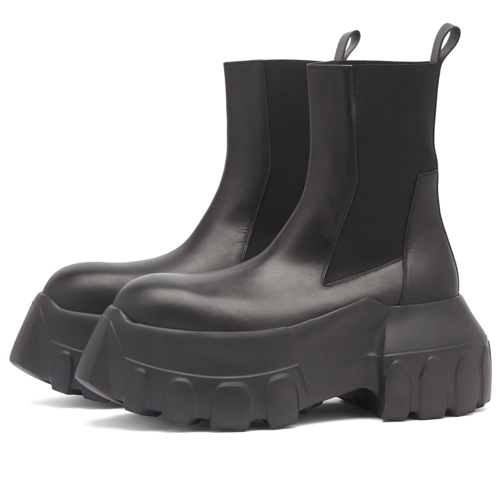 Rick Owens Leather Mega Tractor Boot - 2