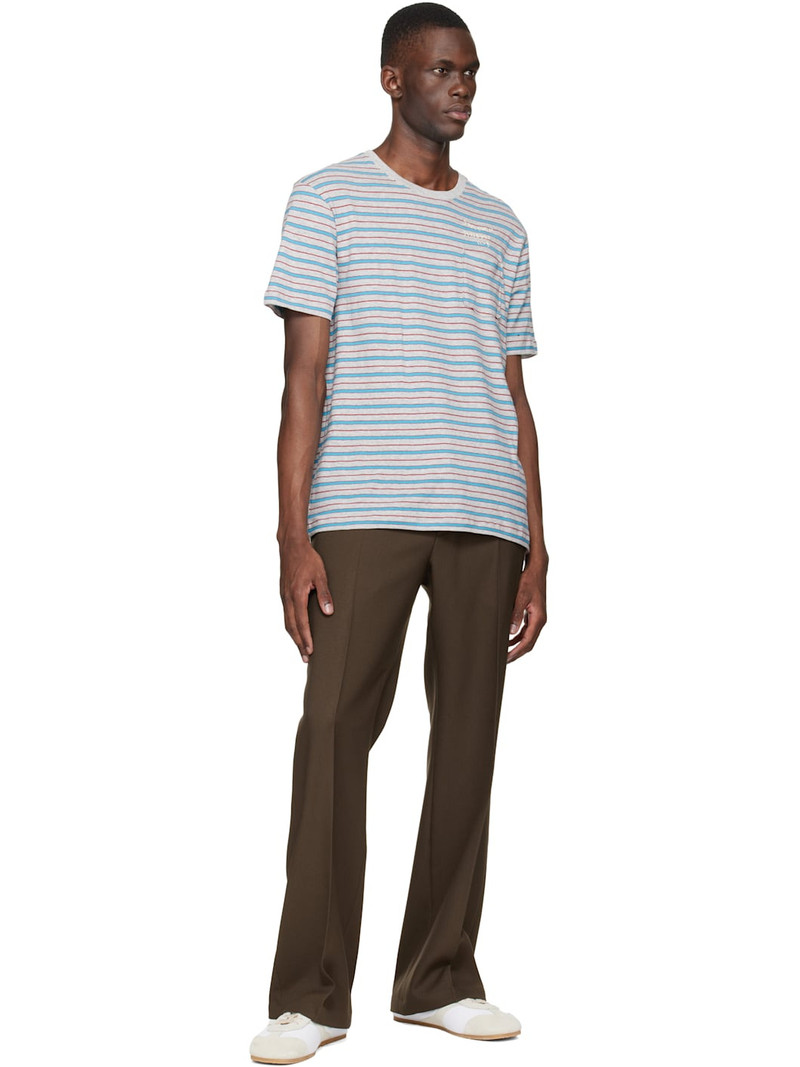 Stockholm Surfboard Club Brown Tailored Bootcut Trousers outlook