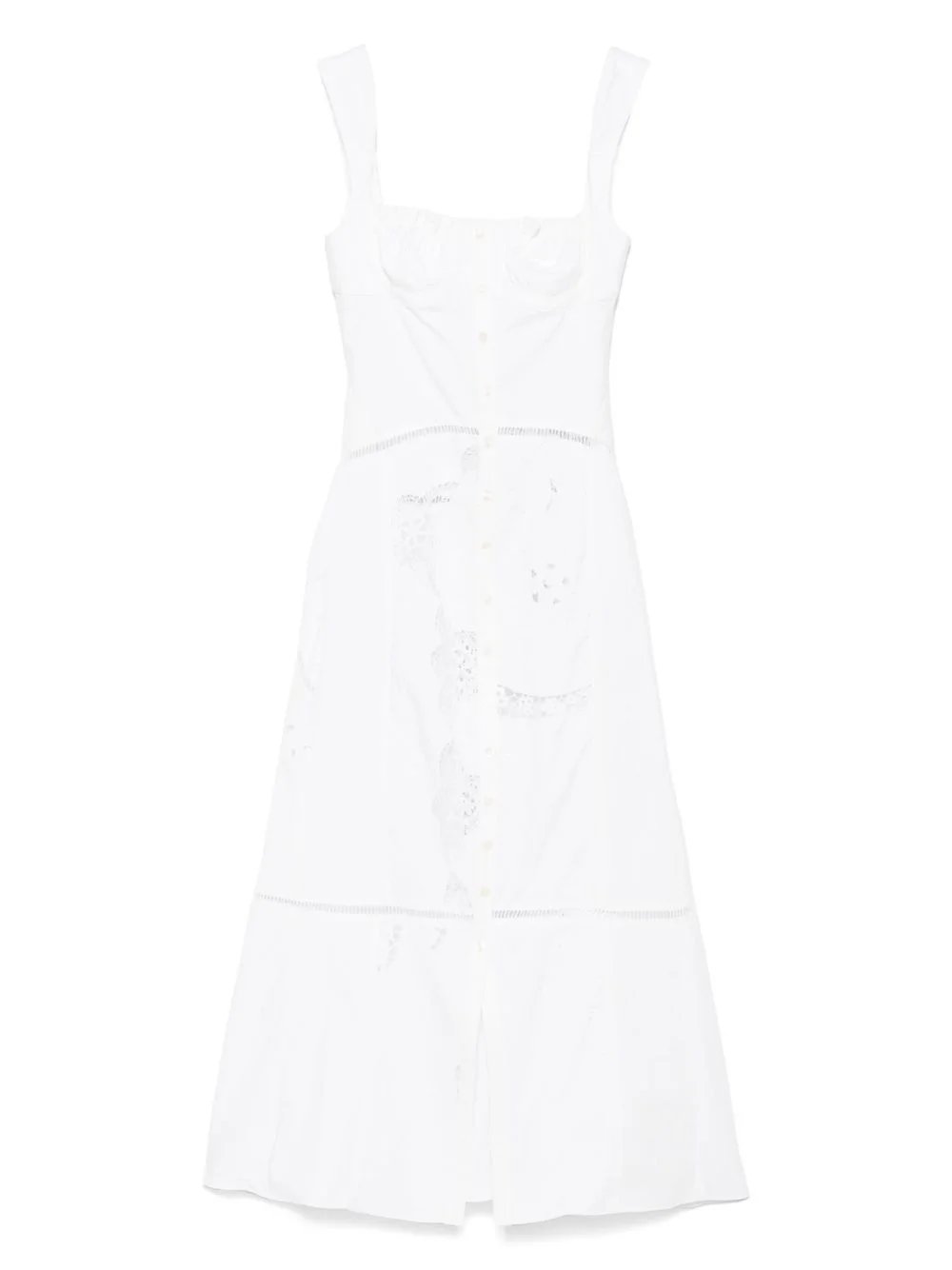 Regenerated midi dress - 1