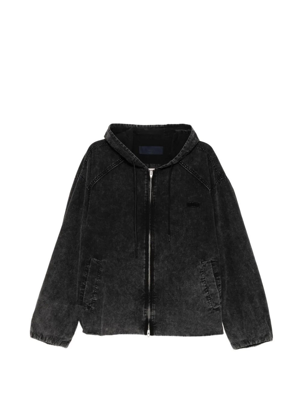 hooded zip jacket - 1