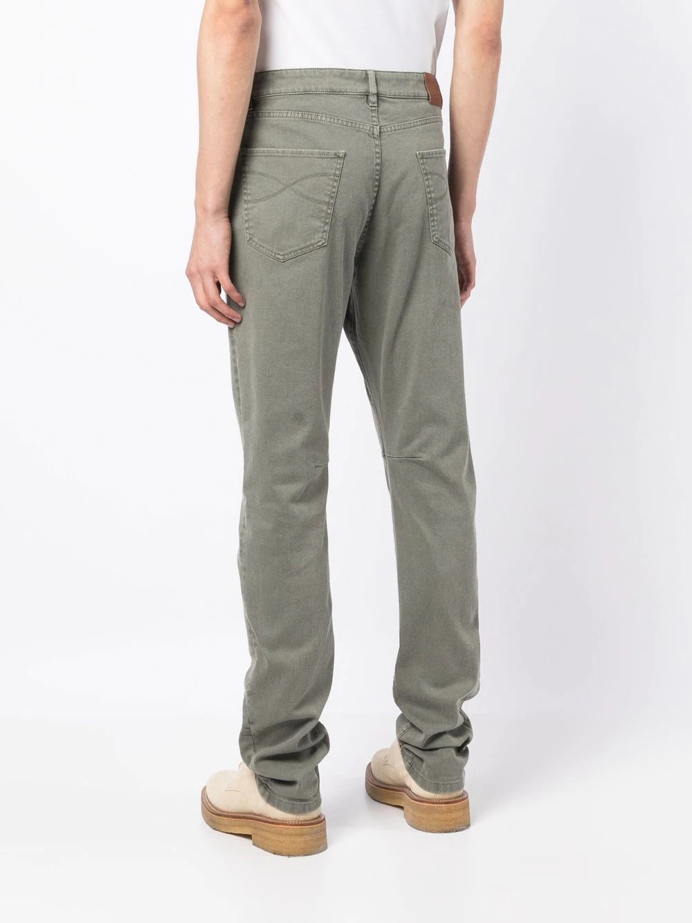 Leisure-fit rolled-hem trousers - 4