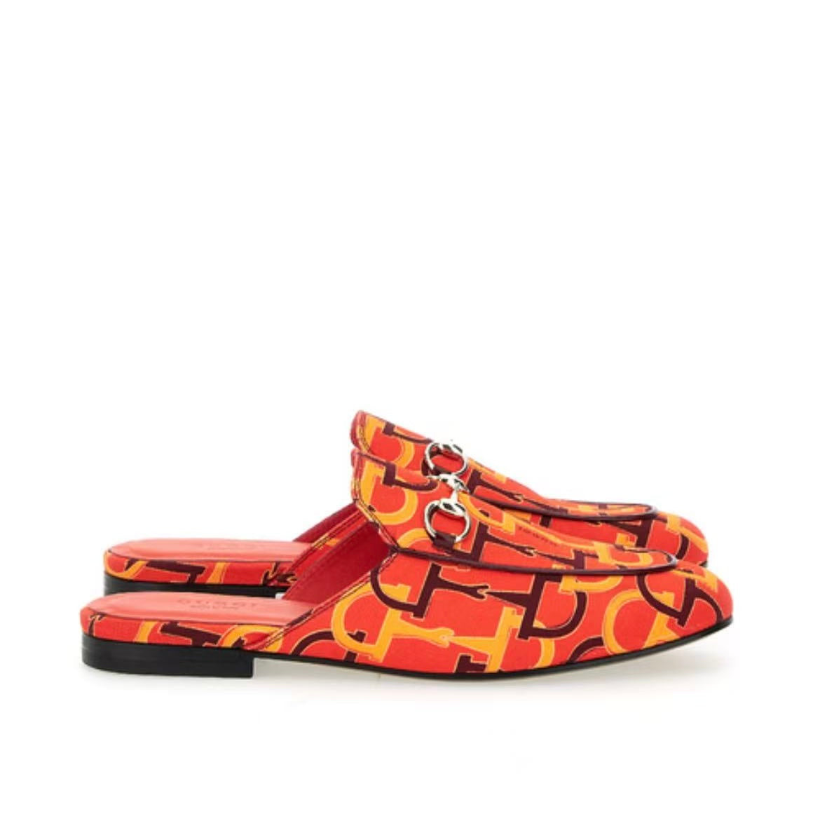 Gucci Princetown Horsebit Print Slippers - 3