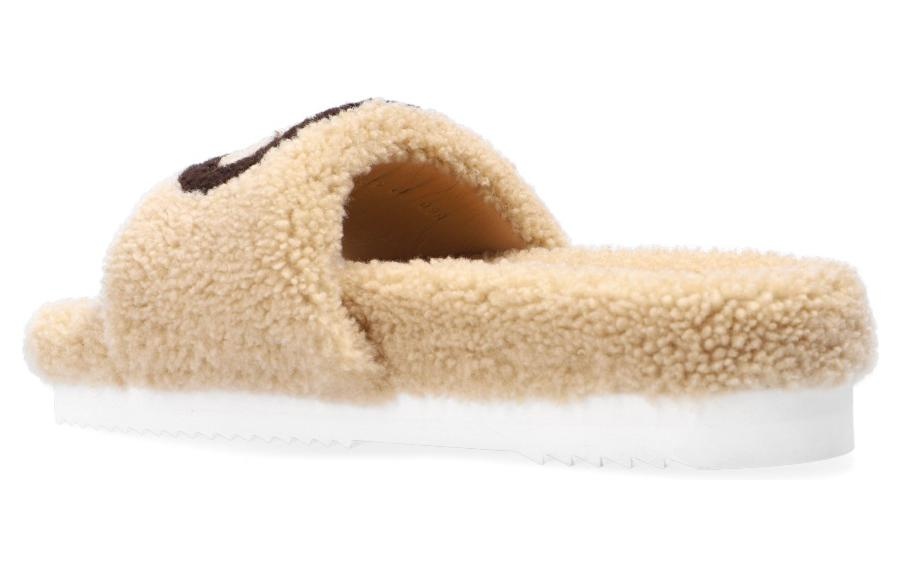 (WMNS) Gucci Slide 'Interlocking G Merino Wool - Light Brown' 646225-D0L00-9547 - 3