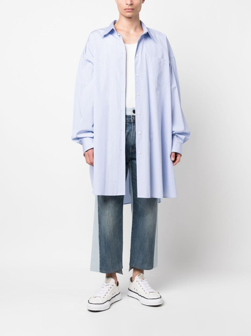 Junya Watanabe MAN two-tone cropped jeans outlook