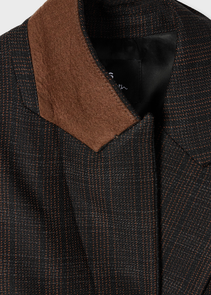 Paul Smith Women's Black Flecked Check Suit outlook