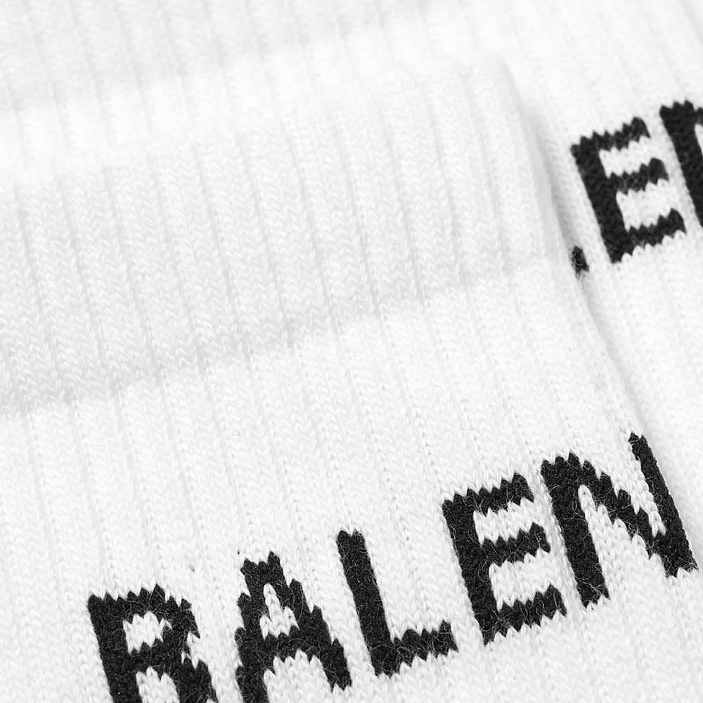 Balenciaga Tennis Logo Sock - 2