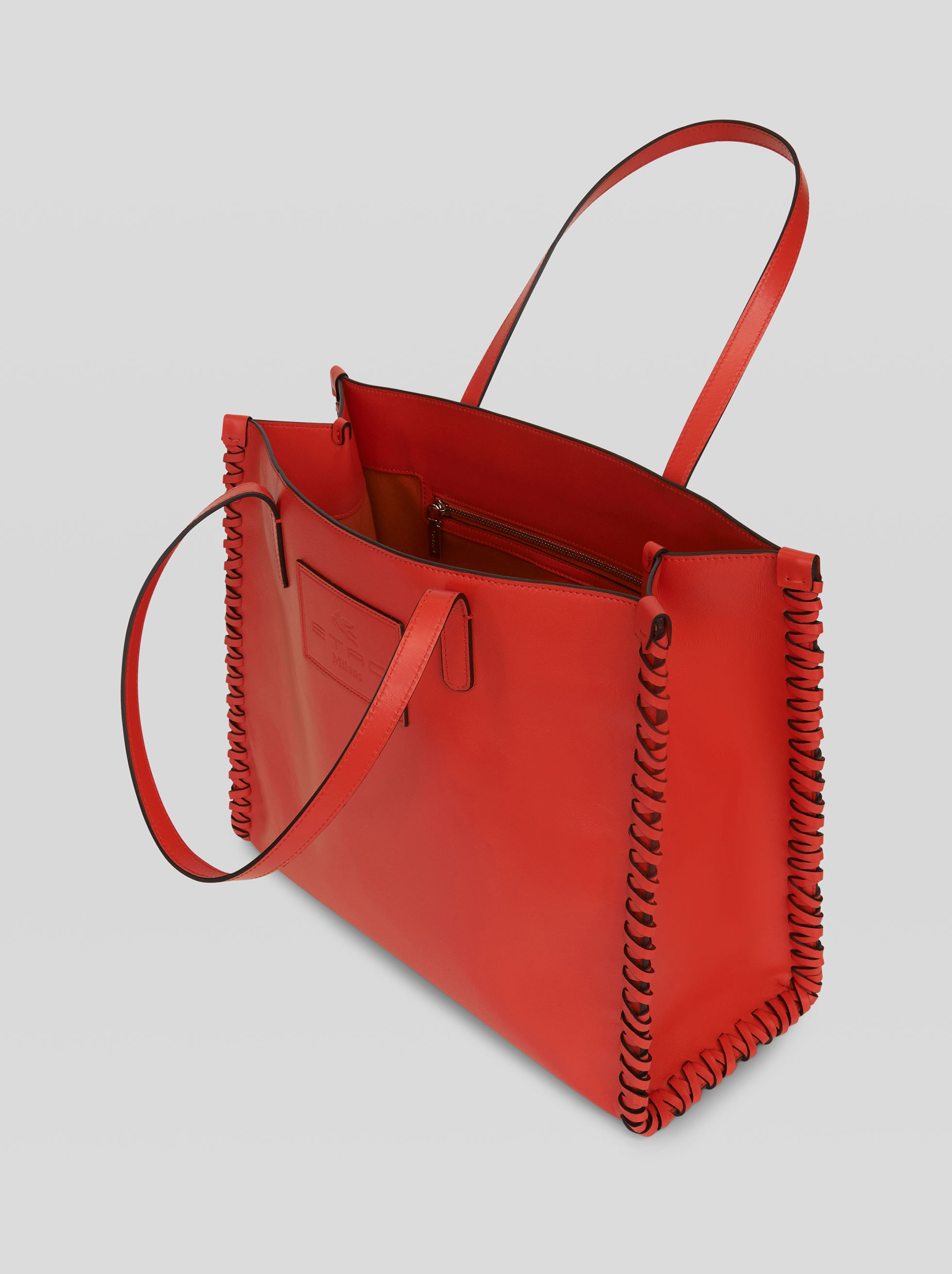 LEATHER SHOPPING BAG - 4