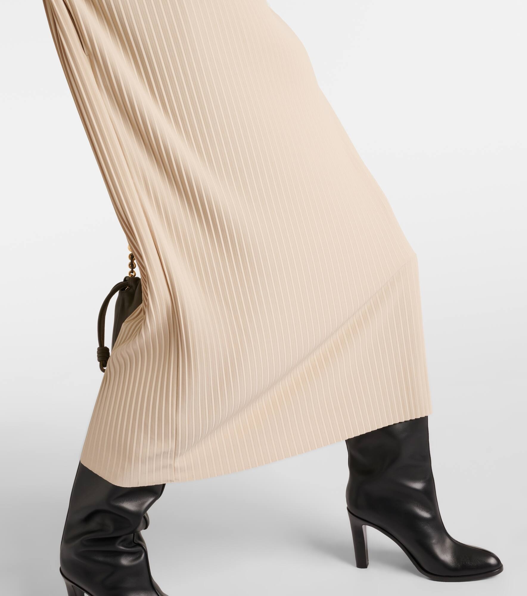 Turtleneck midi dress - 5