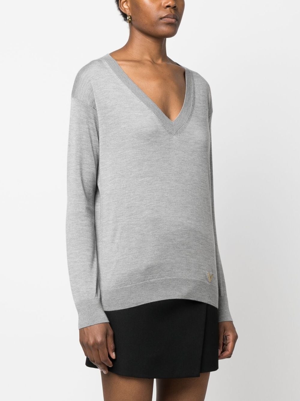 VGold V-neck jumper - 3