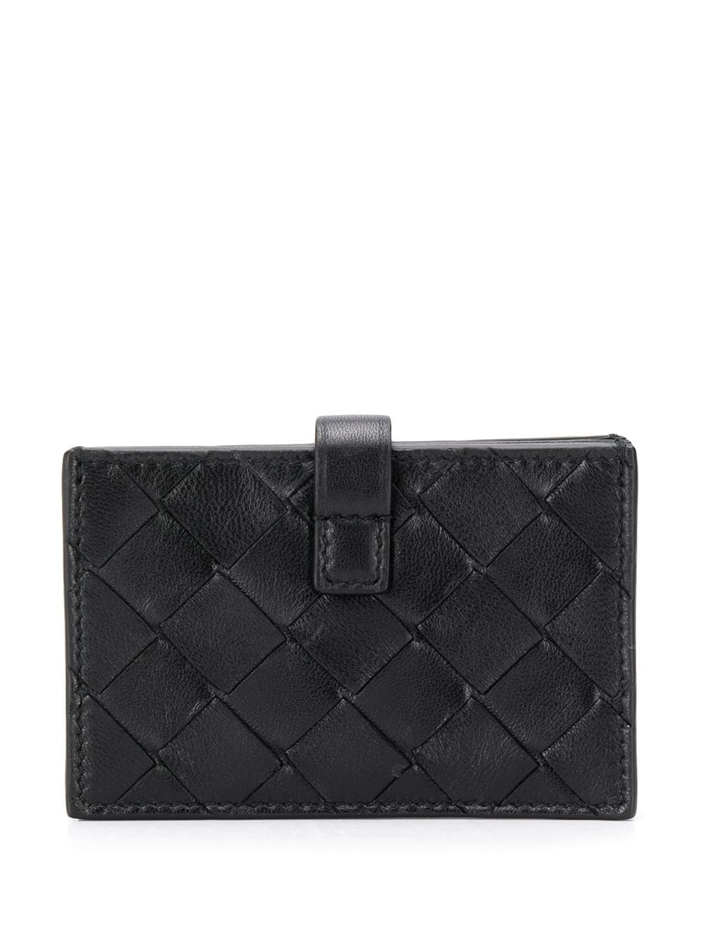 intrecciato weave French wallet - 2