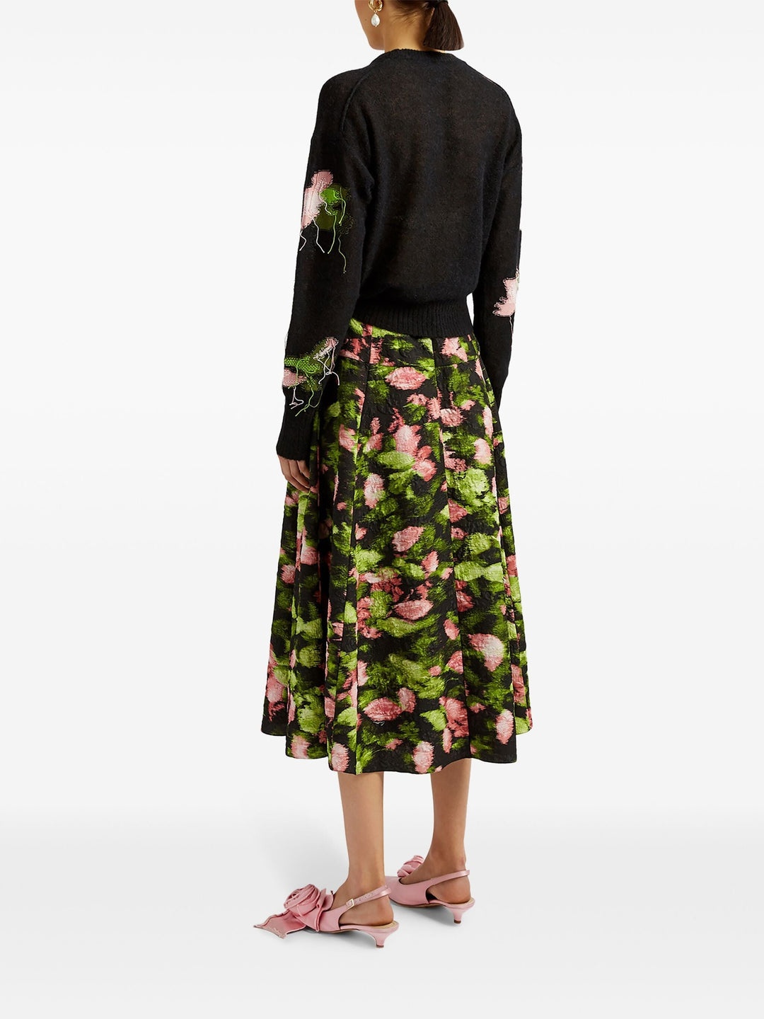 Gathered Voluminous Skirt - 4