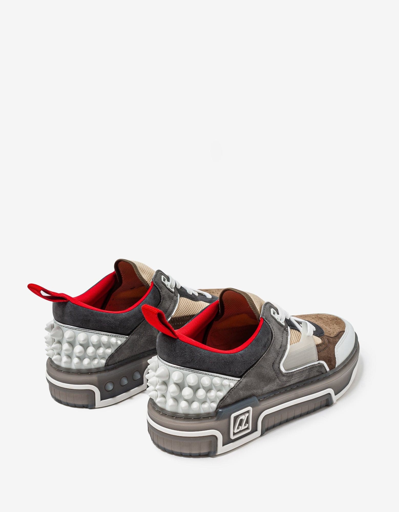 Astroloubi Grey & Brown Trainers - - 7