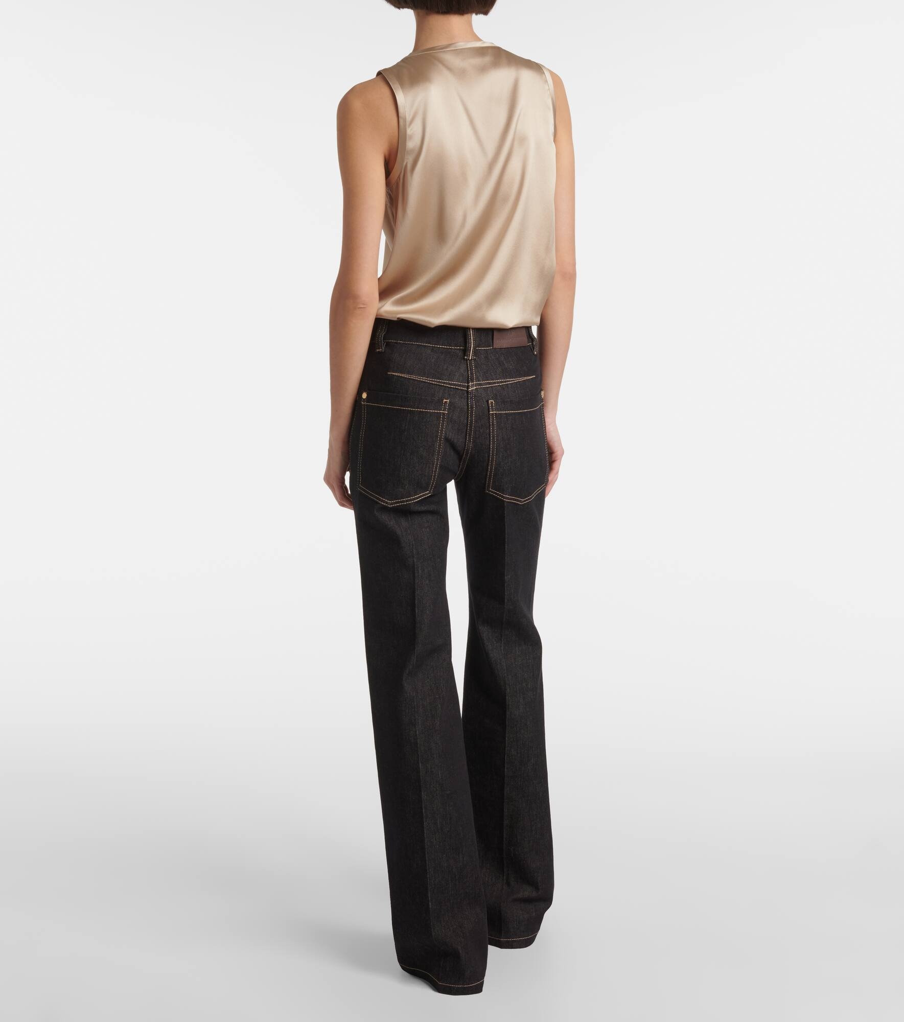 Mid-rise bootleg jeans - 3